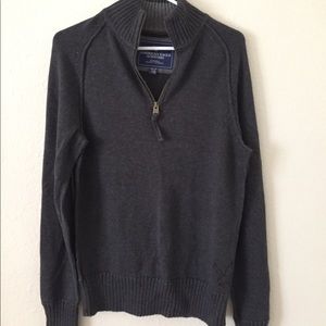 American eagle outfitters zip sweater